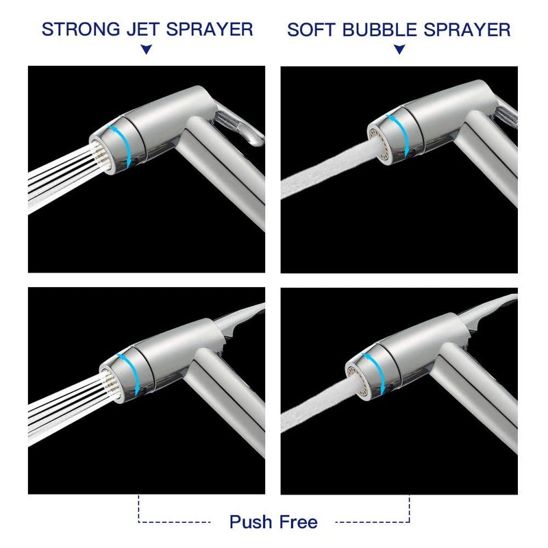 Houtingmaan Kitchen Sink Sprayer, Houtingmaan Side Sprayer, Sprayer Head Replacement,Sink Spray head,17 ADAPTERS,Sink Sprayer Chrome - Image 5